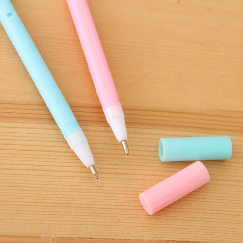 SALE 1K - Bút bi nước viết êm tay không lem mực ra tay, bút bi giá rẻ sẵn 3 màu đen xanh đỏ, đồ dùng văn phòng phẩm