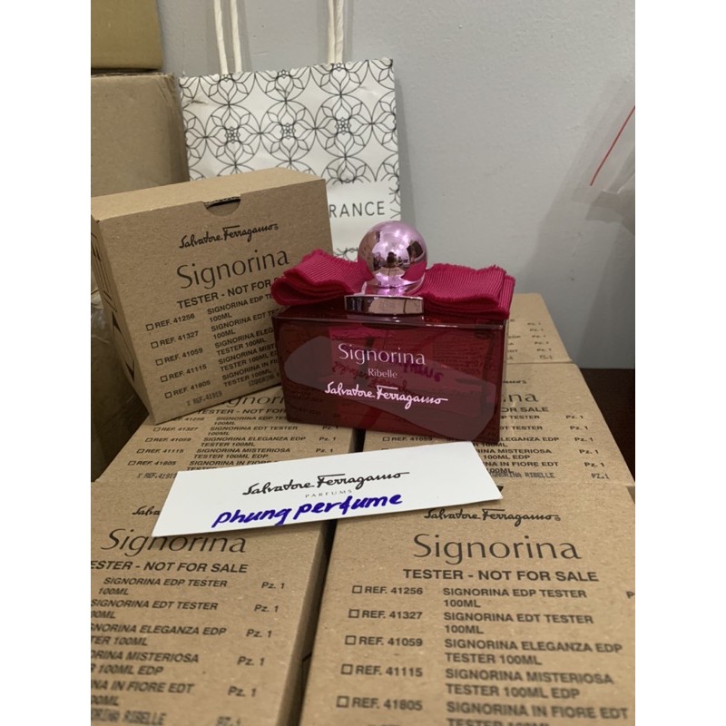 Nước hoa nữ tester Signorina Ribelle edp 100ml (hộp như hình)