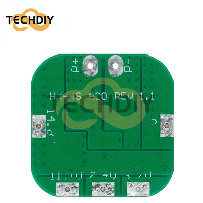Bảng Mạch Bảo Vệ Pin Lithium LicoO2 Limn2O4 18650 Li SM 4S 14.8V / 16.8V 20A