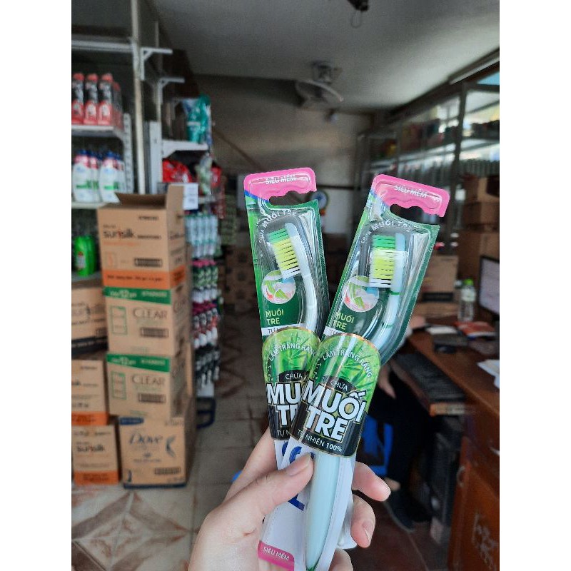 Bàn chải P/S muối tre