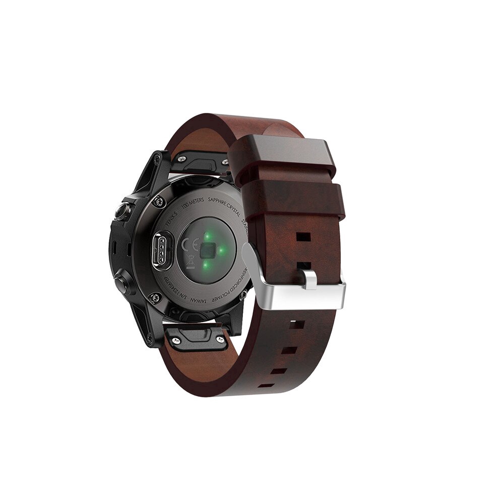 Dây đeo thay thế bằng da 22mm cho đồng hồ Garmin Fenix 5/5Plus/Forerunner 935 945