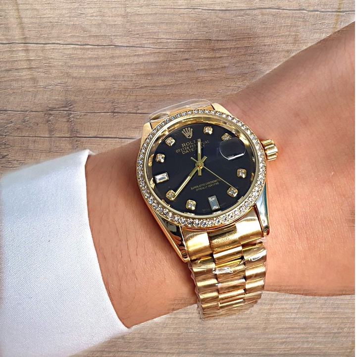 Đồng hồ nam Ro.colect mặt tròn dây kim loại sang trọng chống nước DH1519 - Shop953 | BigBuy360 - bigbuy360.vn