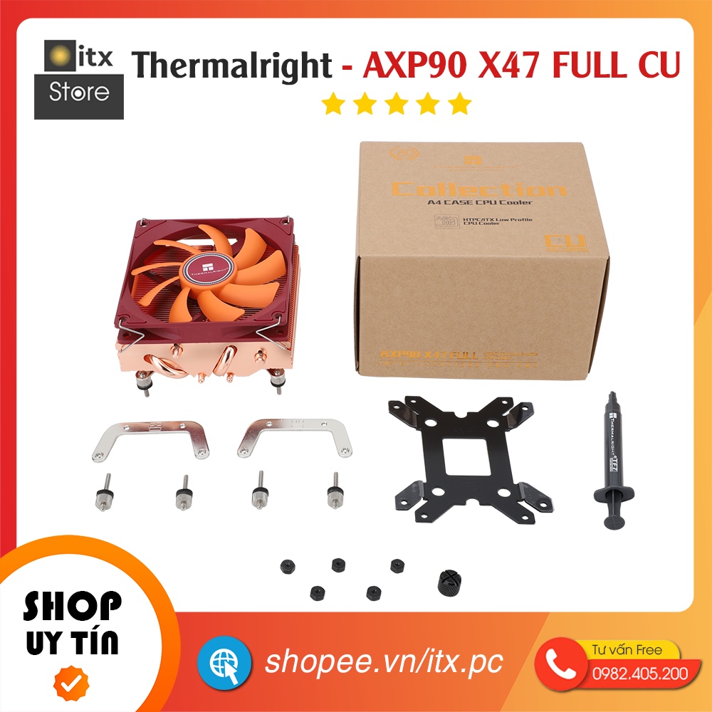 -Tản nhiệt CPU Thermalright AXP90 Full CU  - Hiệu suất cao cho máy tính iTX