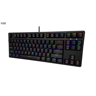 Bàn phím cơ E-DRA EK387L Rainbow LED (Swicth, Blue / Brown / Red )