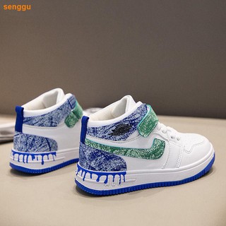 Giày sneaker cổ cao cho bé