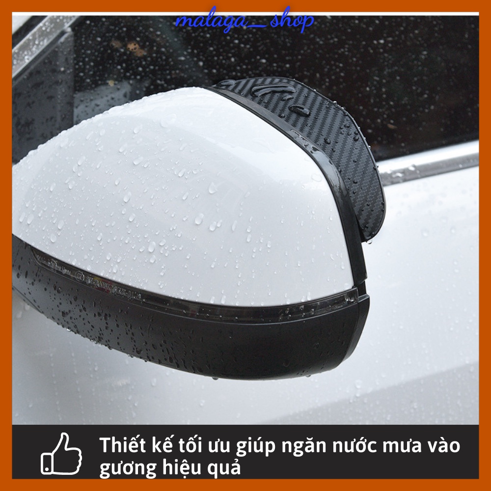 Vè che mưa gương chiếu hậu ô tô, che mưa, chống lóa  VECM