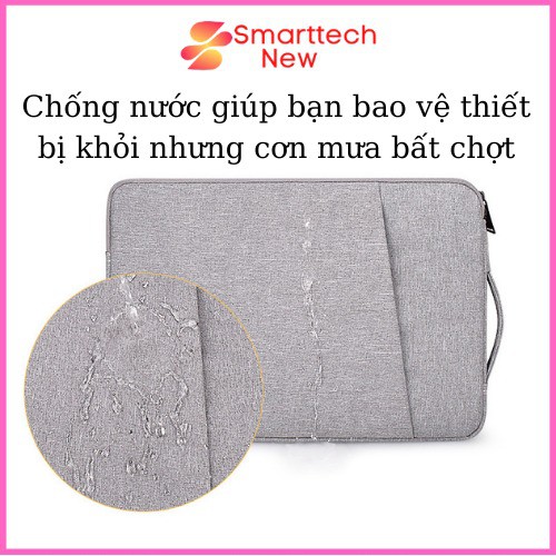 Túi Dựng Laptop, Macbook 13 ich-15.6 ich, Túi Chống Sốc Laptop Cao Cấp Công Sở Có Quai Sách Đeo Mẫu New