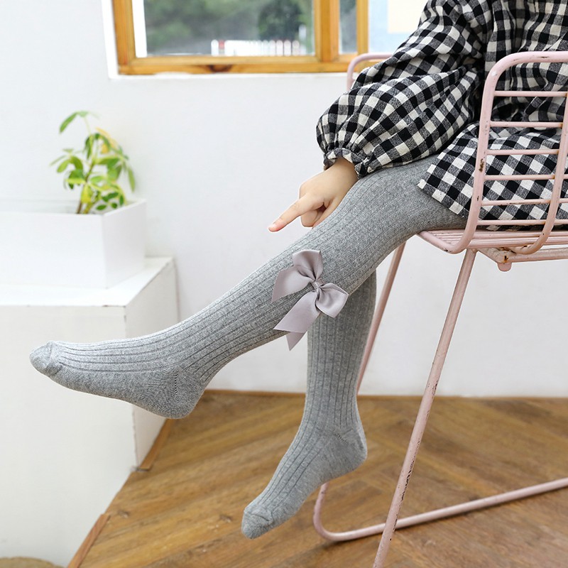 Quần Tất Đính Nơ Xinh Xắn Cho Bé Gái