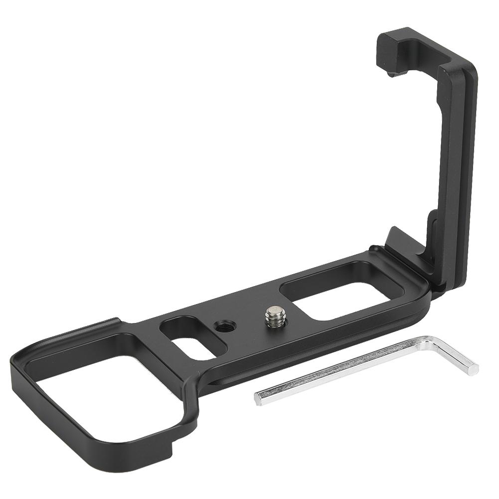 Metal Quick Release L-plate Bracket Vertical Hand Grip Holder for Sony A9 A7R3 M3 Camera