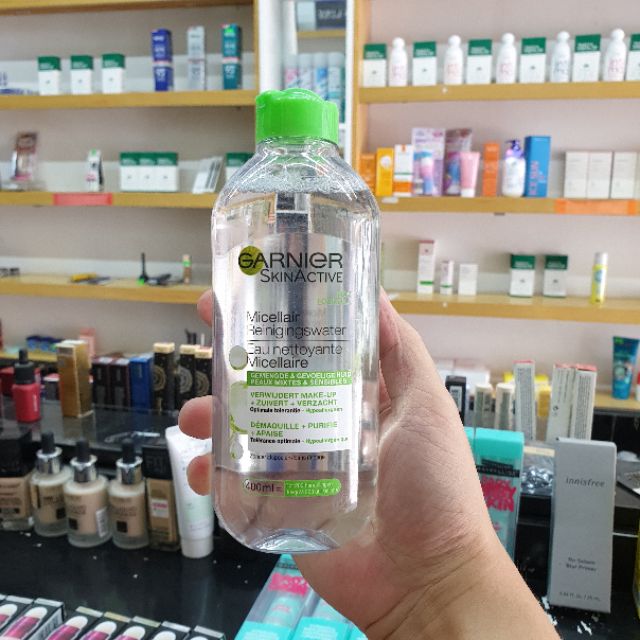 [Mã SKAMPUSH10 giảm 10% đơn 200K] [HÀNG PHÁP] Nước tẩy trang Garnier