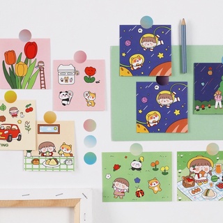 Ảnh dán tường trang trí phòng, postcard decor phòng thêm xinh cute