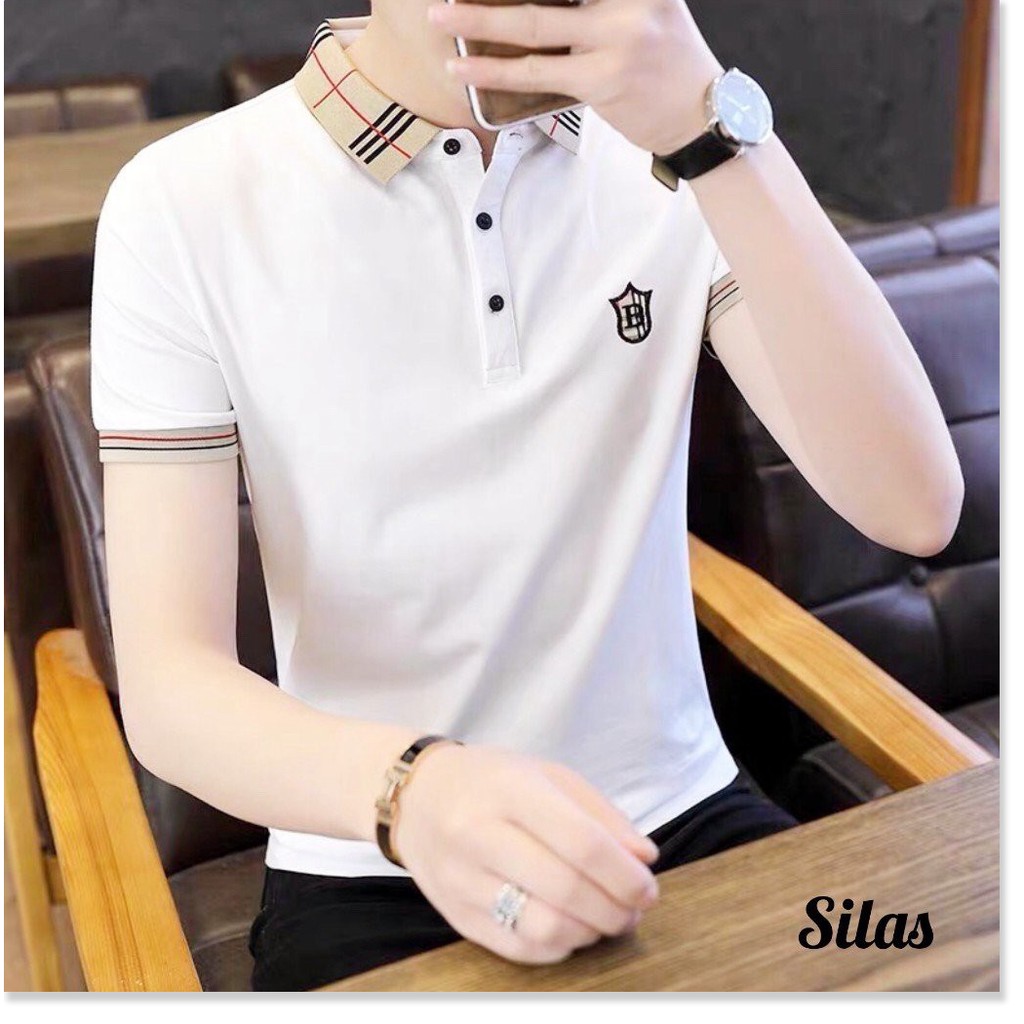 Áo Thun Nam Ngắn Tay Có Cổ Mẫu Mới Sang Xịn Mịn HP