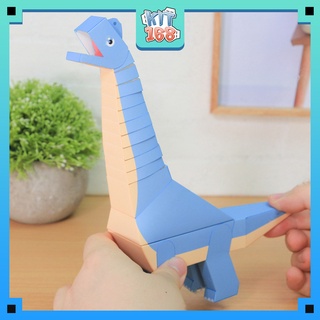 Mô hình giấy động vật Khủng long Brachiosaurus
