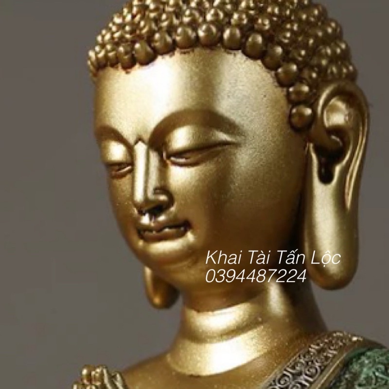 Tượng Phật Bổn Sư Thích Ca chắp tay đứng cao 20cm