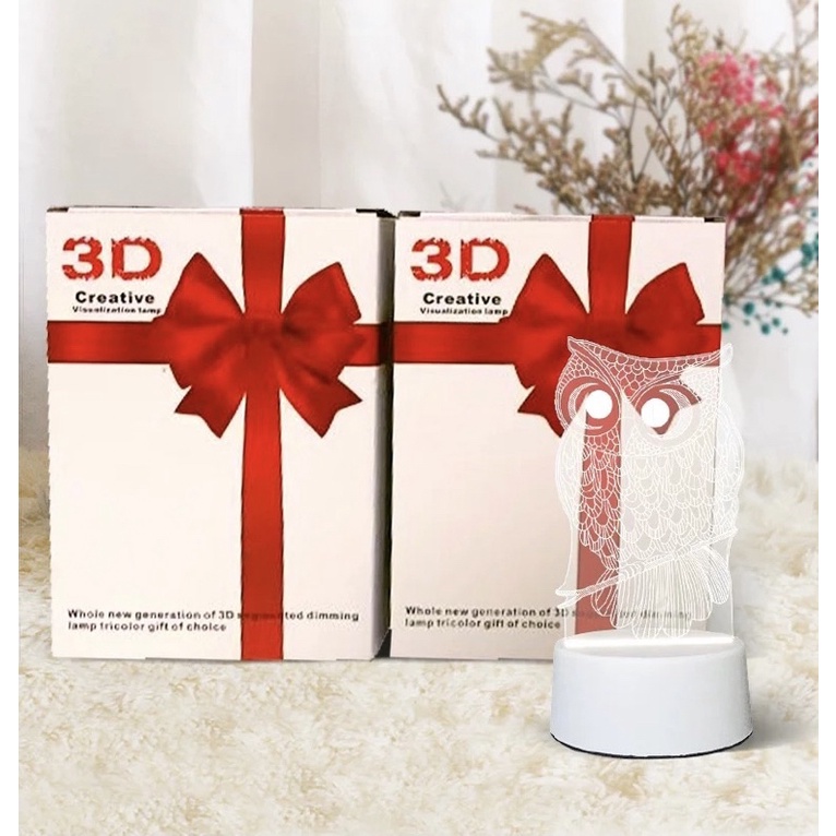Đèn led 3D hình gấu chụp ảnh trang trí nail