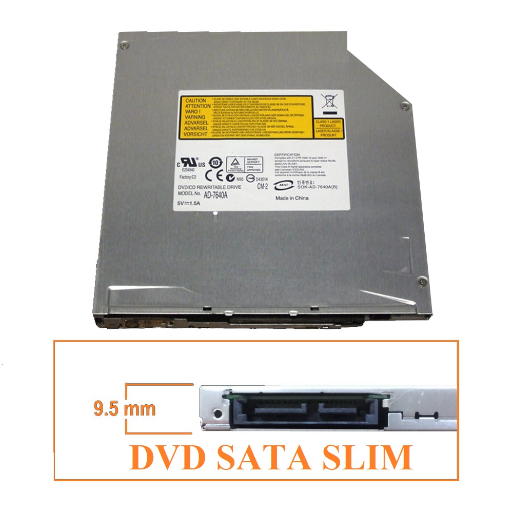 Ổ đĩa DVD-RW gắn trong dành cho laptop - Ổ Quang DVD-RW