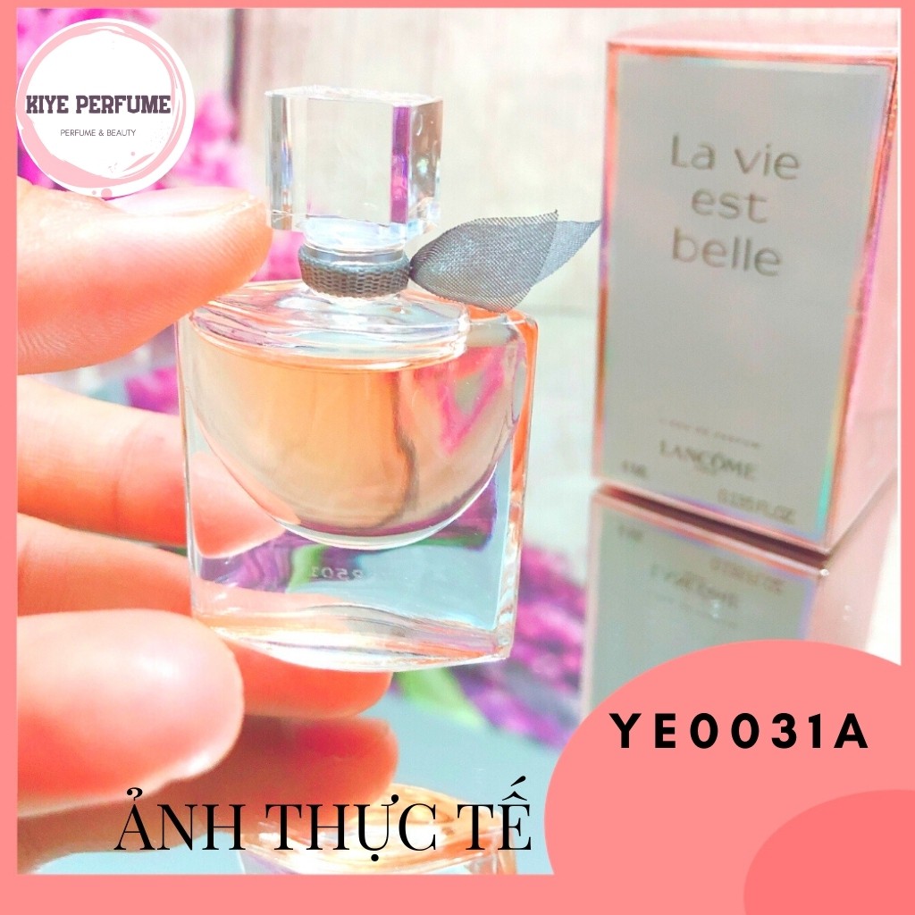 Nước Hoa Mini [CHUẨN AUTH] LANCOME La Vie Est Belle 5ml thơm ngọt ngào quý phái, lưu hương lâu