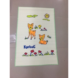 Nệm Cao Su Non Kareal Cho Bé, Tấm Lót Chống Thấm Cho Bé 60x90cm Nhập Khảu Malaysia