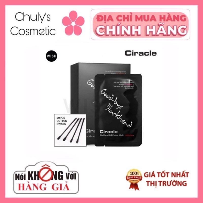 Mặt nạ đẩy mụn Circle Hàn Quốc Goodbye Blackhead