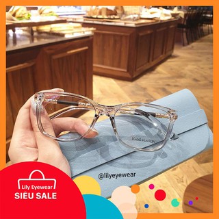 Gọng kính mắt vuông nhựa thời trang l2507 - gọng kính mắt vuông hàn quốc lilyeyewear