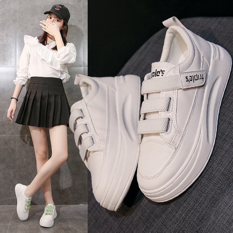 [INS Hàng Hot] Giày thể thao nữ động trẻ trung Sneakers, giày thể thao phong cách Hàn Quốc màu trắng(1820)