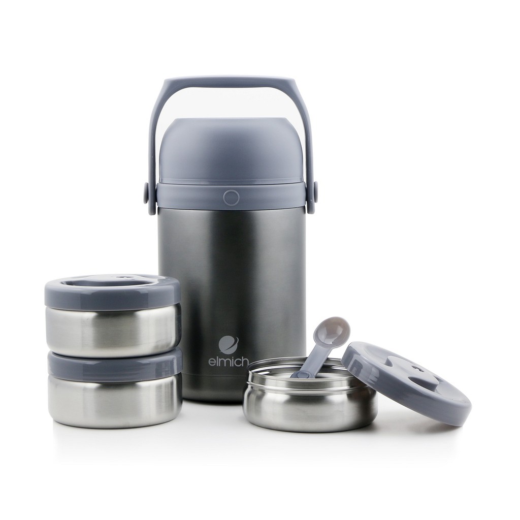Hộp đựng cơm Bình giữ nhiệt đựng thức ăn Elmich EL3128 1800 ml - Nhập khẩu CH Séc 100%