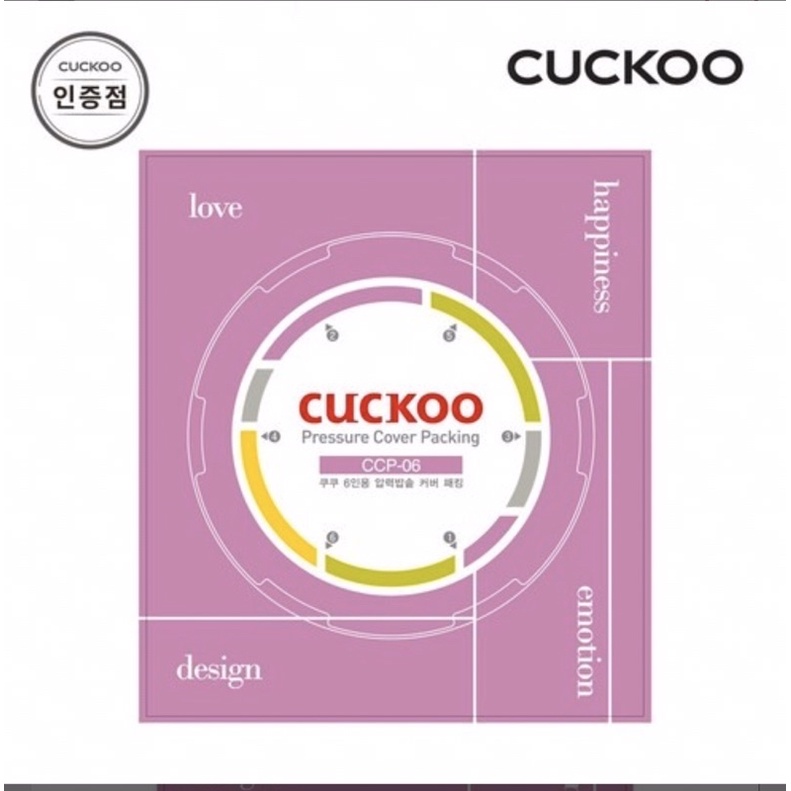 Gioăng đơn nồi cơm điện Cuckoo CCP-DH06 và CCP-DH10