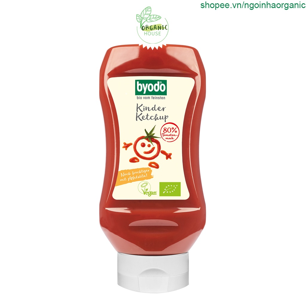 Tương cà Ketchup hữu cơ 300ml Byodo Kinder Ketchup