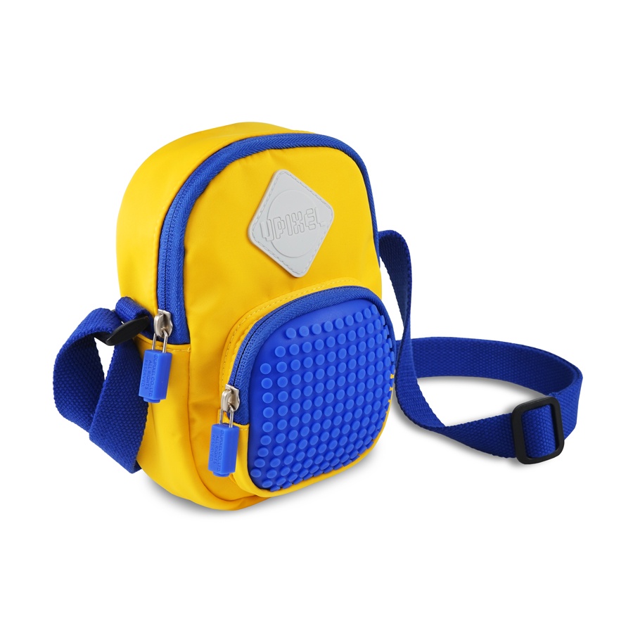 Túi Đeo Chéo Upixel - Funny Square Xanh U19-004/BLUE