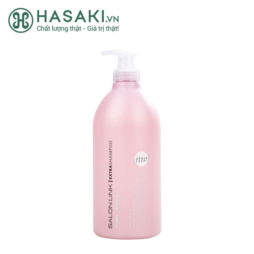 Dầu Gội Kumano Salon Link Dành Cho Tóc Yếu Extra Shampoo 1000ml