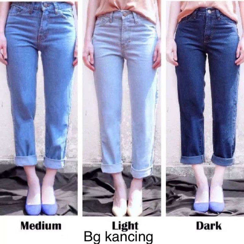 Quần Jean Dài Beggy Dài_ + 90.cm. Vòng vòng thắt lưng + .65.s / d.105.cm.Kích Thước đó được dùng để đeo smlxl./26-32. Vừa Vặn... Thắt Lưng Cao Su Nửa Cao Su