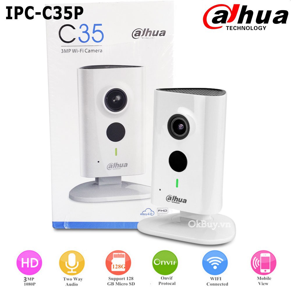 Camera Wifi Ip Dahua C35