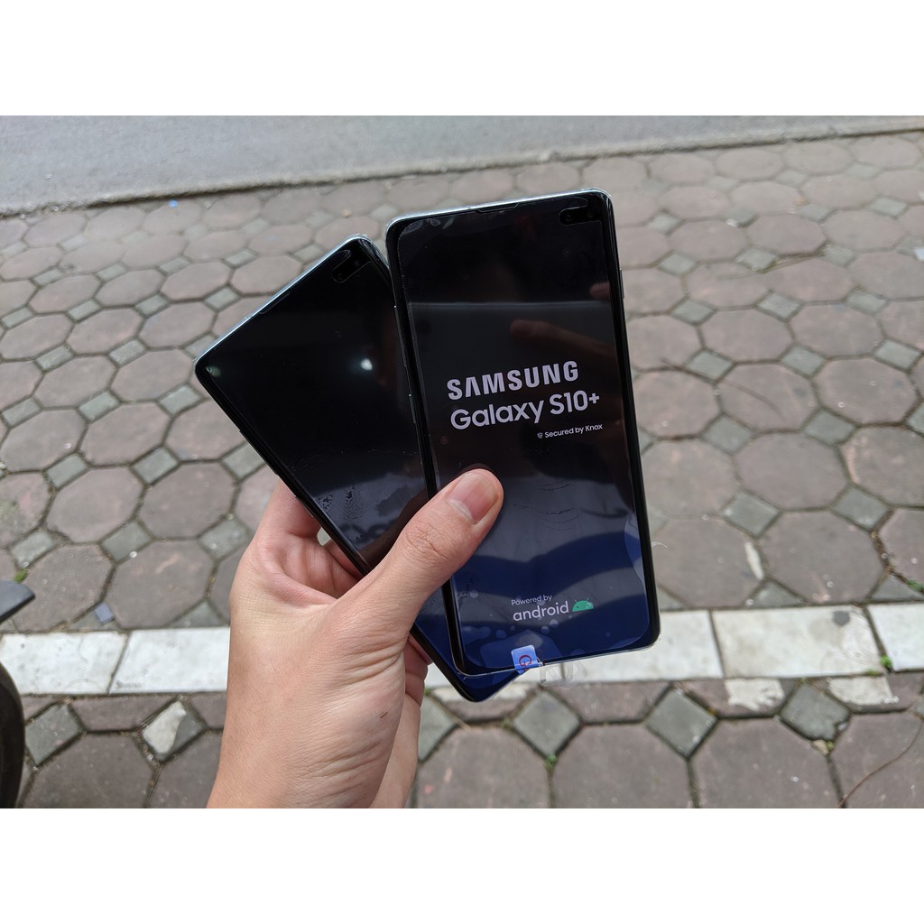 Điện Thoại Samsung Galaxy S10 Plus 8/128GB | | Bản  Mỹ Snapdragon 855|| Tặng Đủ Phụ kiện Playmobile