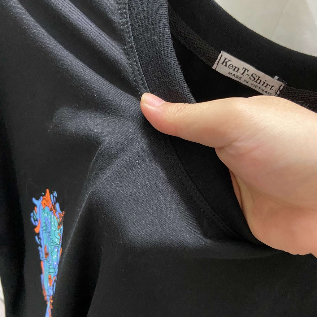 Áo thun Nam unisex, áo phông Nam tay ngắn cổ tròn mặt người phá cách, thoáng mát