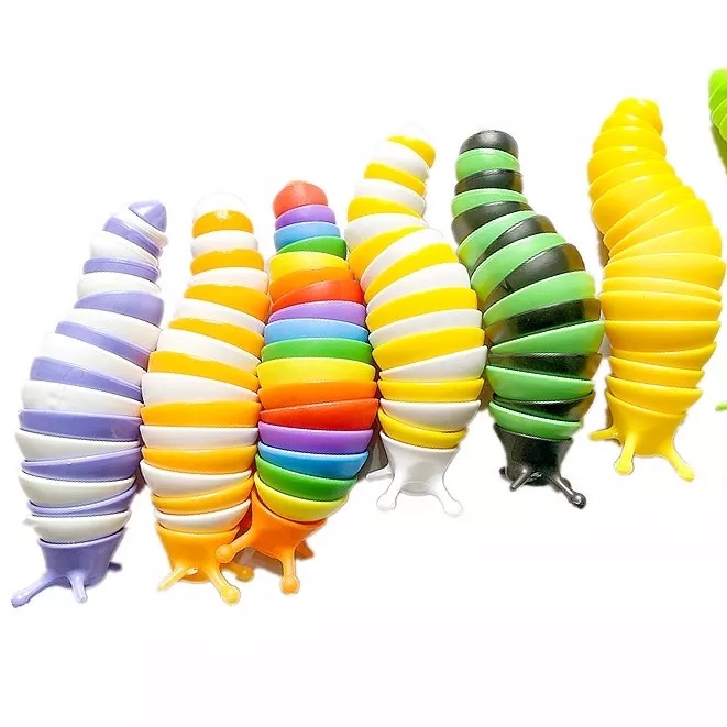 Đồ Chơi Con Sâu Bướm Màu Cầu Vồng 2022 Giảm Căng Thẳng Dành Cho Trẻ Em Và Người Lớn