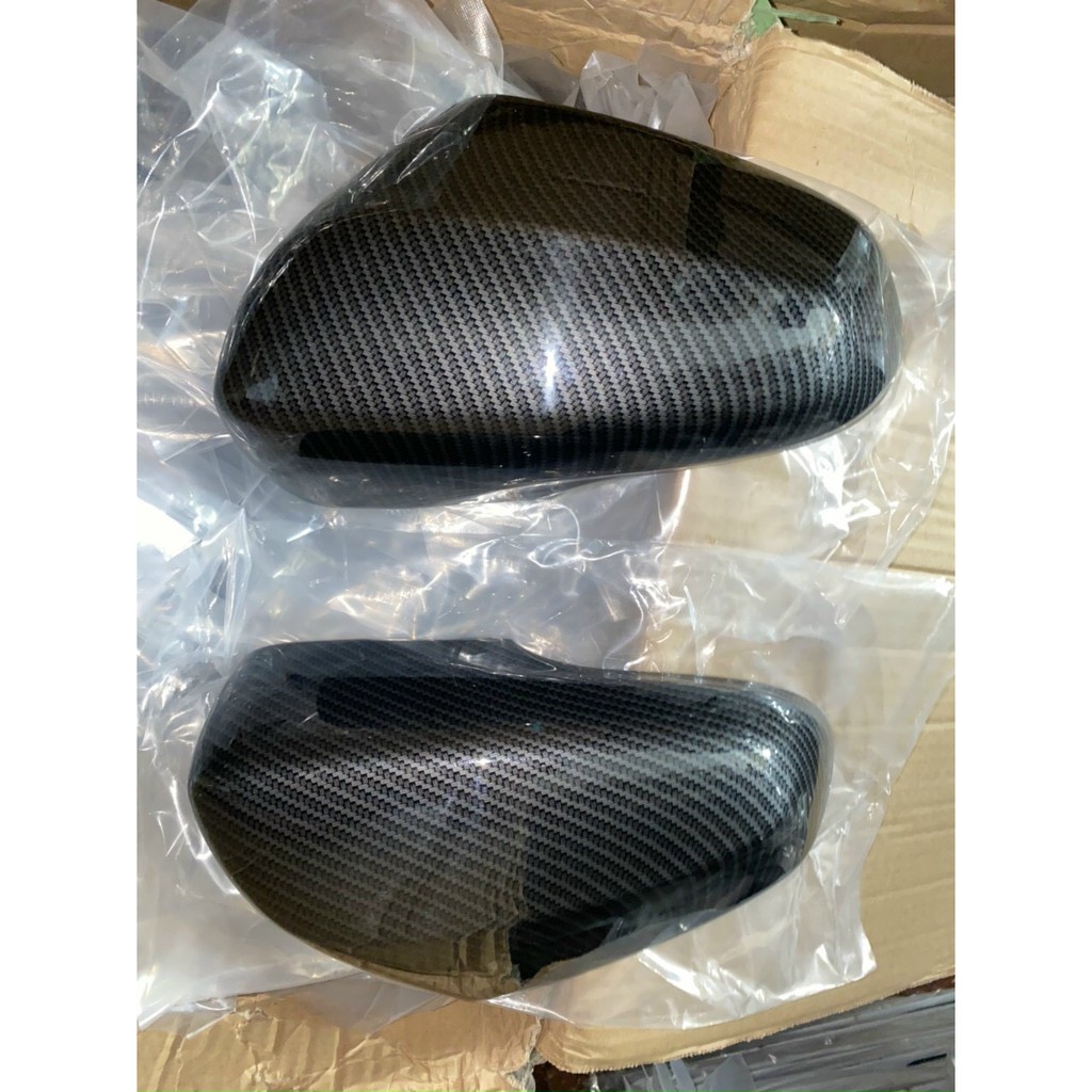 Bộ 2 Ốp Gáo Gương Xe Vinfast Fadil 2018 2019 2020 2021 2022 Mạ Crom/Carbon cao Cấp ( tặng kèm keo tăng dính)