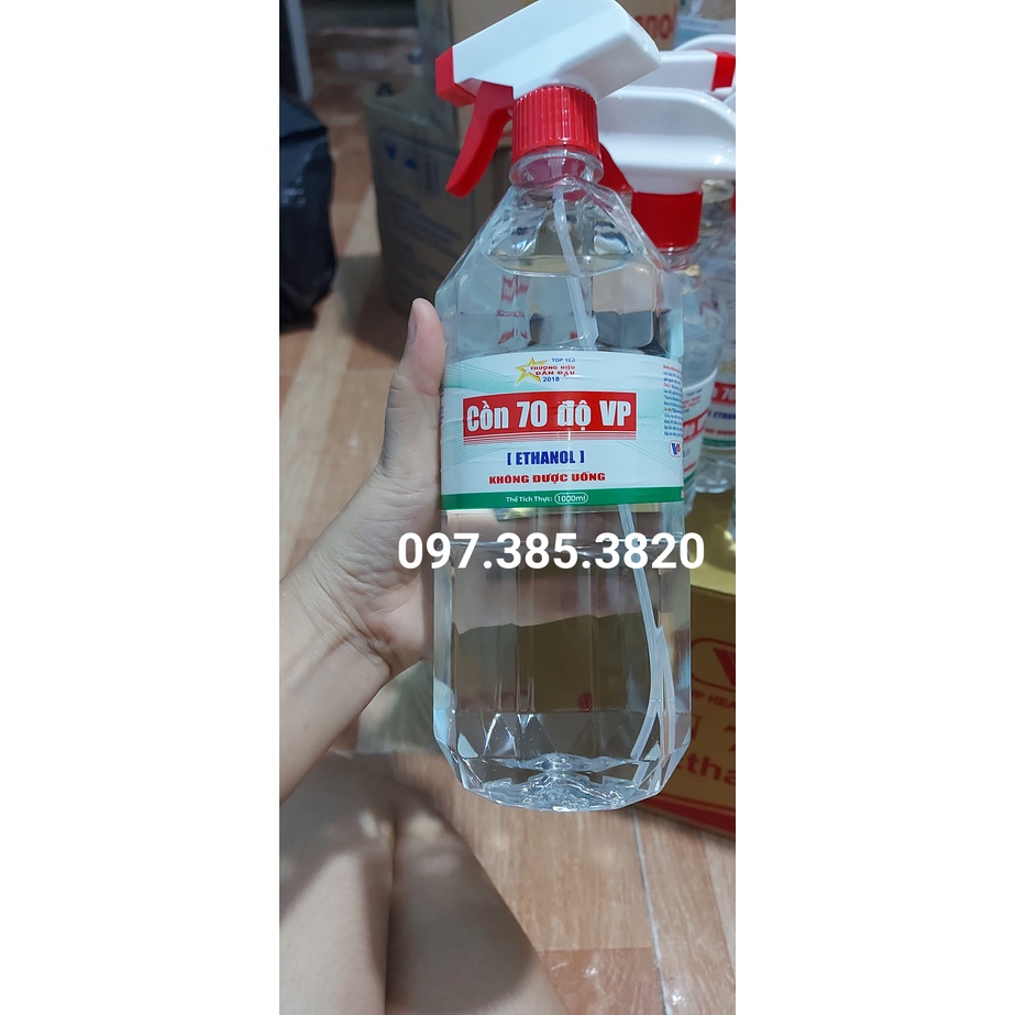 Cồn Sát Khuẩn Vĩnh Phúc 70 độ ( 500ml-1000ml ) INBOX cho shop nhé , NPP GBION