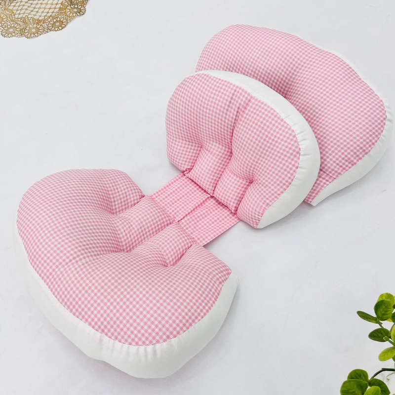 GỐI BẦU CÁNH TIÊN CAO CẤP KÈM GỐI PHỤ,gối cho bà bầu nâng đỡ bụng giảm đau lưng hiệu quả chỉnh kt theo thai kì)*