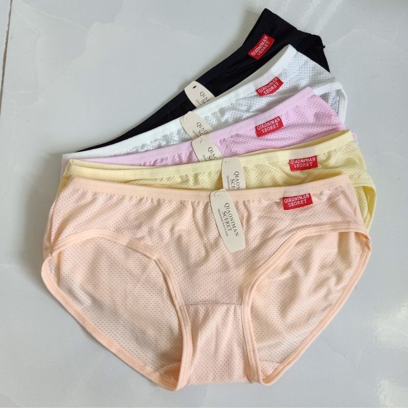  [DEAL GIÁ SỐC] Quần Lót Nữ Thun cotton thông hơi Thái Lan Đủ Size S M L | BigBuy360 - bigbuy360.vn
