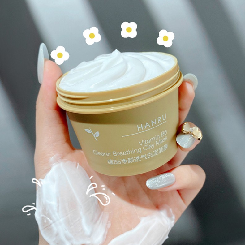 Mặt nạ bùn làm sạch sâu Hanru Cleansing Mud Mask 100g