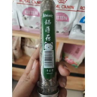 Cỏ bạc hà cho mèo - Catnip ống