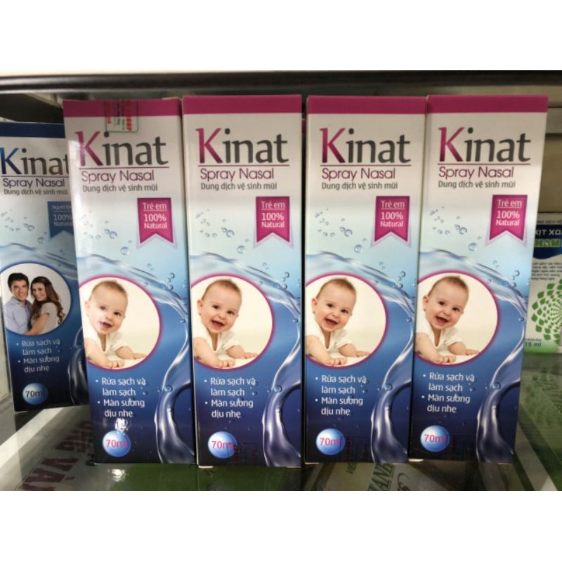 KINAT - XỊT RỬA MŨI 2 LOẠI NGƯỜI LỚN VÀ TRẺ EM