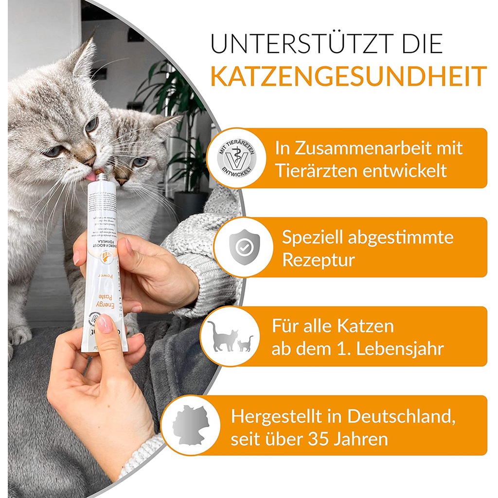 Gel GimCat Energy Paste bổ sung năng lượng, tăng cường sức khoẻ cho mèo (50gr)