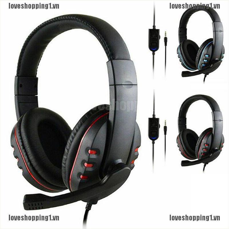 Tai Nghe Chơi Game Chất Lượng Cao Giắc Cắm 3.5mm Dành Cho Pc Laptop Ps4 Xbox One | BigBuy360 - bigbuy360.vn