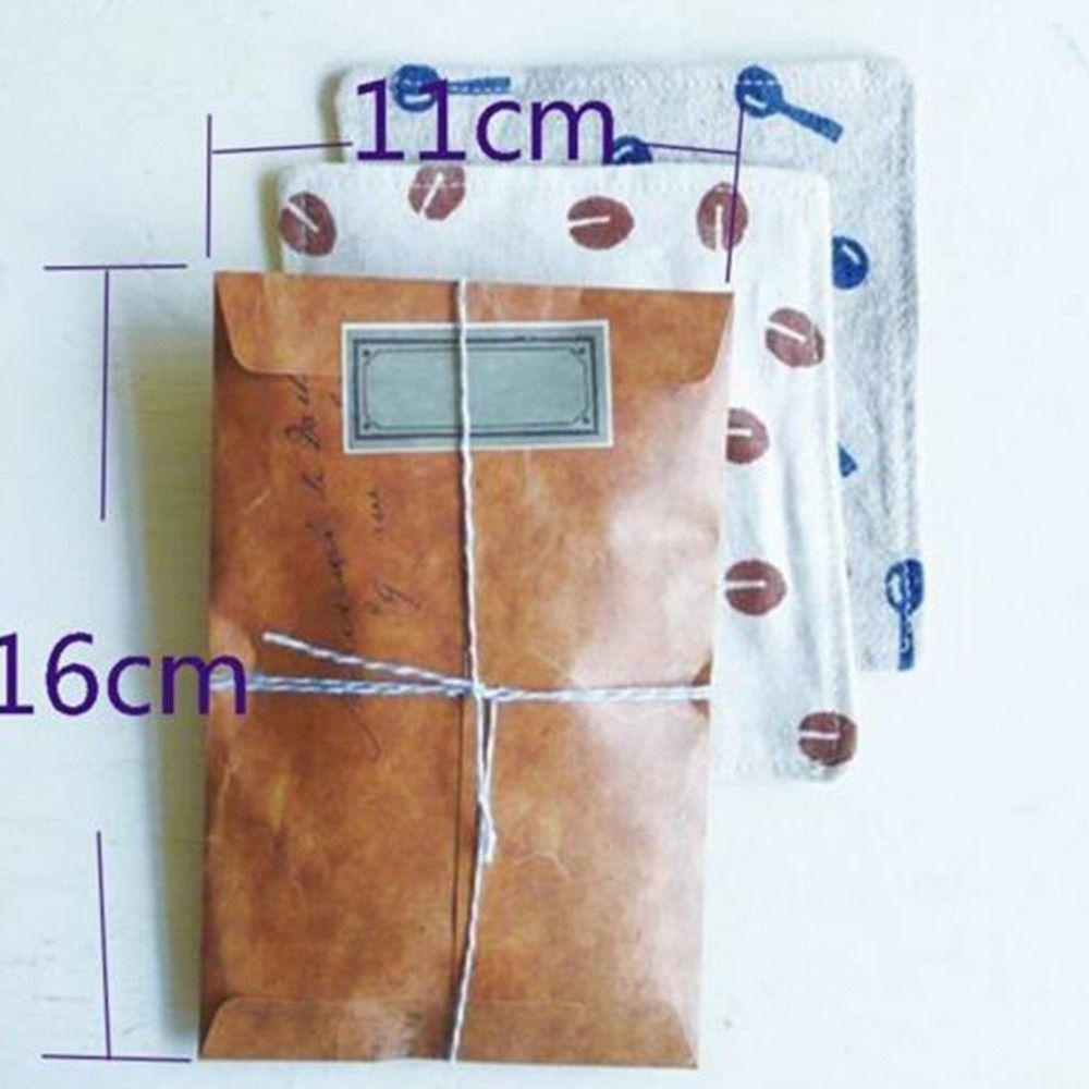 Set 10 Phong Bì Mini Bằng Giấy Kraft
