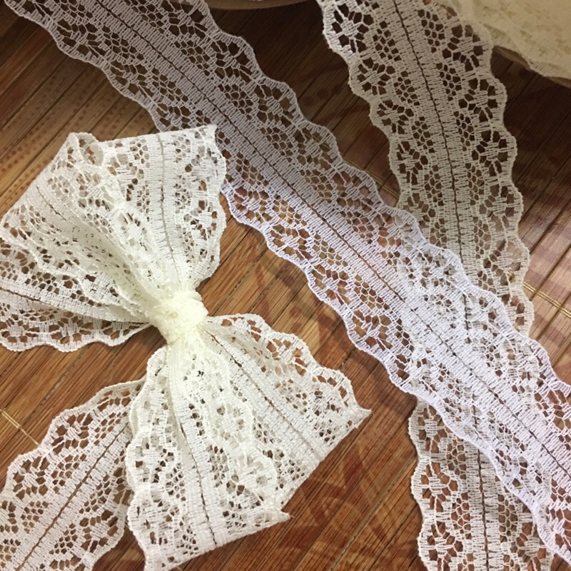 Ruy băng ren lưới bản rộng 3cm