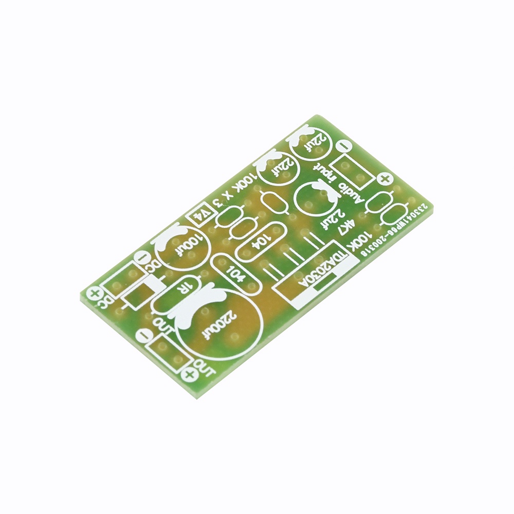 Bảng mạch khuếch đại âm thanh điện tử ZIQQUCU TDA2030A Mono 18W DC 9-24V chuyên dụng