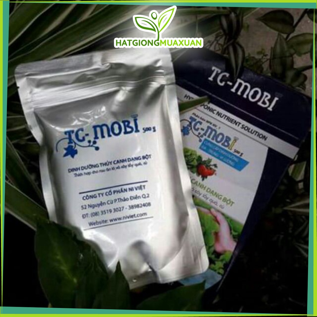 [SIEURE] Dinh dưỡng Thủy canh TC-MOBI 500g (~pha 500 lít) hàng đẹp, phân phối chuyên nghiệp.
