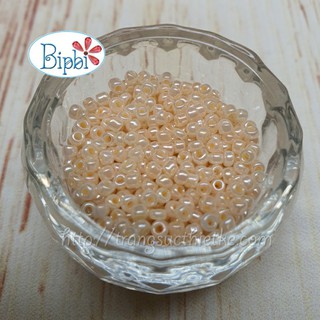 1000 hạt cườm loại AAA màu cam đào bóng