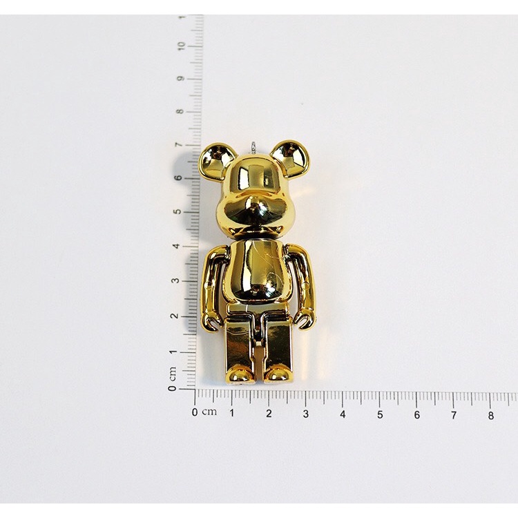 Gấu bearbrick Urtechcorner decor mô hình dây đeo điện thoại móc chìa khóa xe hơi đẹp cute trang trí treo túi xách ba lô